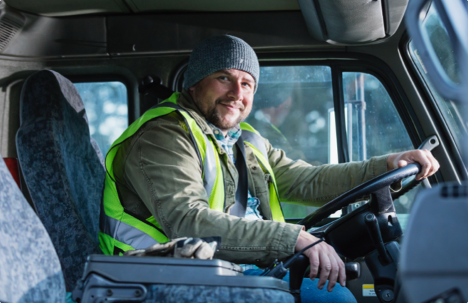 Man at Wheel image